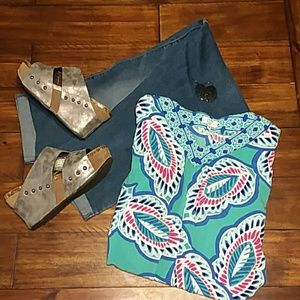 Plus Size Crown & Ivy 2X Blouse